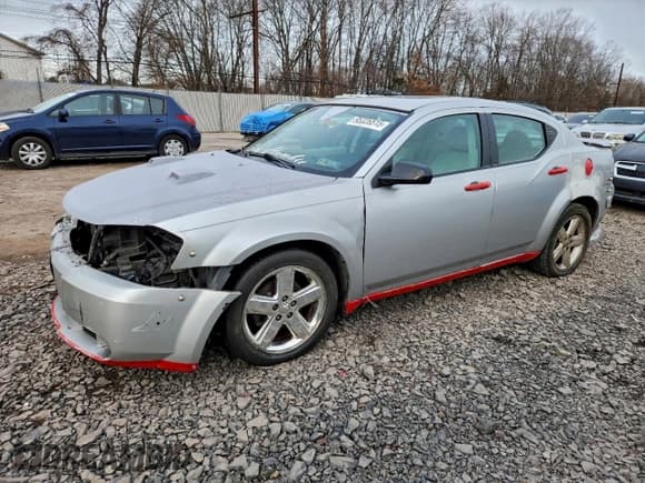 ✅ 2008 Dodge Avenger SXT • VIN: 1B3LC56R48N113179 • Lot: 95326515. Listed on Copart with Not provided. Free auction sales archive from the USA and detailed vehicle history report at DreamBid. Image 1.