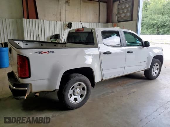 ✅ 2021 Chevrolet Colorado 4WD Work Truck • VIN: 1GCGTBEN1M1270635 • Лот: 68725655. Опубликован ранее на Copart с пробегом 90 597 миль. Бесплатный доступ к архиву аукционных продаж из США и подробный отчёт об истории автомобиля на DreamBid. Изображение 3.