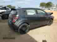 2020 Chevrolet Sonic Premier with VIN 1G1JF6SB0L4135912, listed as a Copart auction lot 76198844 with 20,863 mi miles and Salvage title. Bid and sale history available at DreamBid. Image 3.