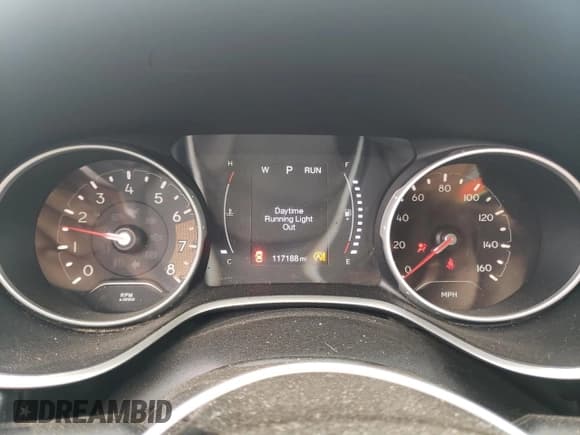 ✅ 2019 Jeep Compass Latitude • VIN: 3C4NJDBB8KT760837 • Lot: 58399035. Listed on Copart with 117,188 mi. Free auction sales archive from the USA and detailed vehicle history report at DreamBid. Image 9.