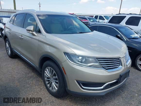 ✅ 2017 Lincoln MKX Select • VIN: 2LMPJ6KRXHBL25565 • Lot: 42657292. Listed on IAAI with 75,003 mi. Free auction sales archive from the USA and detailed vehicle history report at DreamBid. Image 1.
