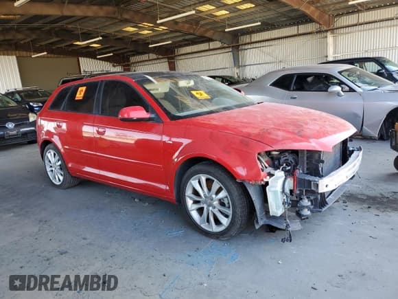 ✅ 2013 Audi A3 Premium • VIN: WAUBEAFM2DA021598 • Lot: 65782915. Listed on Copart with Not provided. Free auction sales archive from the USA and detailed vehicle history report at DreamBid. Image 4.