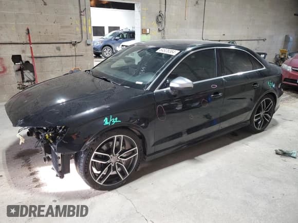 ✅ 2015 Audi S3 Premium Plus • VIN: WAUBFGFF6F1115875 • Лот: 84928384. Опубликован ранее на Copart с пробегом 144 846 миль. Бесплатный доступ к архиву аукционных продаж из США и подробный отчёт об истории автомобиля на DreamBid. Изображение 1.