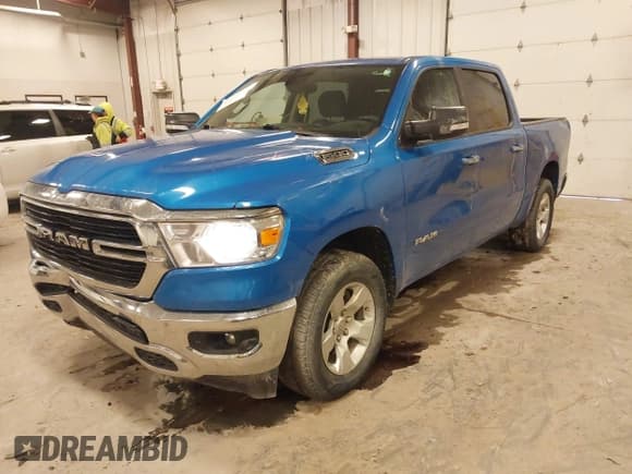 ✅ 2020 Ram 1500 Big Horn • VIN: 1C6RRFFG0LN317246 • Lot: 41111564. Listed on IAAI with 141,503 mi. Free auction sales archive from the USA and detailed vehicle history report at DreamBid. Image 2.