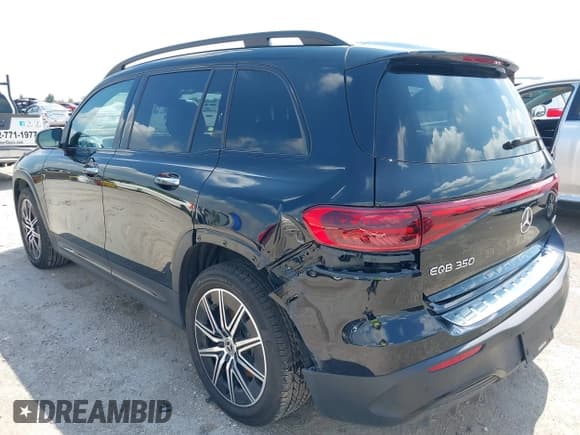 ✅ 2024 Mercedes-Benz EQB 350 • VIN: W1N9M1DB9RN087970 • Lot: 43034069. Listed on IAAI with 9,801 mi. Free auction sales archive from the USA and detailed vehicle history report at DreamBid. Image 6.