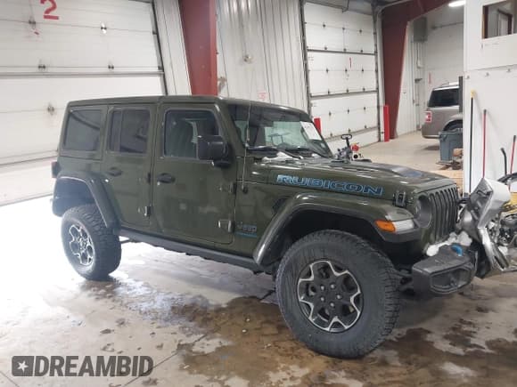✅ 2023 Jeep Wrangler Rubicon • VIN: 1C4JJXR68PW584575 • Лот: 41391275. Опубликован ранее на IAAI с пробегом 38 122 миль. Бесплатный доступ к архиву аукционных продаж из США и подробный отчёт об истории автомобиля на DreamBid. Изображение 1.