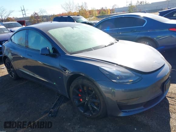 ✅ 2023 Tesla Model 3 Performance • VIN: 5YJ3E1EC2PF681555 • Лот: 43600728. Опубликован ранее на IAAI с пробегом Не указан. Бесплатный доступ к архиву аукционных продаж из США и подробный отчёт об истории автомобиля на DreamBid. Изображение 1.