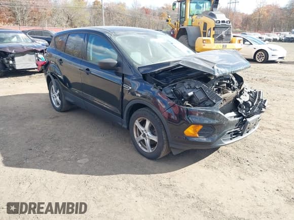 ✅ 2017 Ford Escape S • VIN: 1FMCU0F7XHUA26384 • Lot: 43631016. Listed on IAAI with 69,188 mi. Free auction sales archive from the USA and detailed vehicle history report at DreamBid. Image 1.