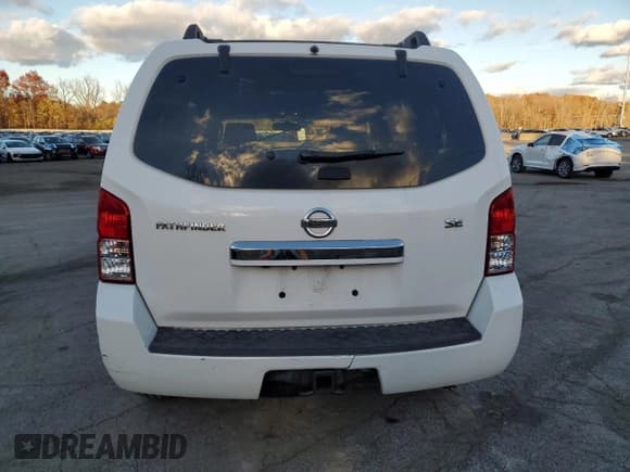 ✅ 2008 Nissan Pathfinder SE • VIN: 5N1AR18B58C658201 • Lot: 91688855. Listed on Copart with 164,544 mi. Free auction sales archive from the USA and detailed vehicle history report at DreamBid. Image 6.