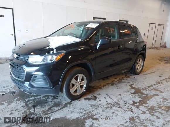 ✅ 2021 Chevrolet Trax LS • VIN: KL7CJNSB9MB349977 • Lot: 41657689. Listed on IAAI with 142,633 mi. Free auction sales archive from the USA and detailed vehicle history report at DreamBid. Image 2.