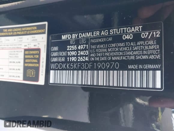 ✅ 2013 Mercedes-Benz E 350 • VIN: WDDKK5KF3DF190970 • Лот: 43497027. Опубликован ранее на IAAI с пробегом 33 492 миль. Бесплатный доступ к архиву аукционных продаж из США и подробный отчёт об истории автомобиля на DreamBid. Изображение 9.