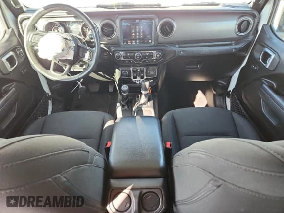 ✅ 2022 Jeep Gladiator Sport S • VIN: 1C6HJTAG4NL129644 • Lot: 69477905. Listed on Copart with 34,504 mi. Free auction sales archive from the USA and detailed vehicle history report at DreamBid. Image 8.