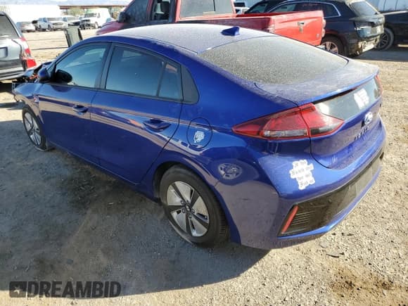 ✅ 2019 Hyundai Ioniq Blue • VIN: KMHC65LC8KU110610 • Lot: 77816844. Listed on Copart with 68,726 mi. Free auction sales archive from the USA and detailed vehicle history report at DreamBid. Image 2.