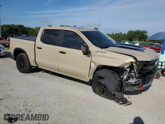 ✅ 2022 Chevrolet Silverado 1500 ZR2 • VIN: 3GCUDHEL0NG517180 • Лот: 58510145. Опубликован ранее на Copart с пробегом 23 101 миль. Бесплатный доступ к архиву аукционных продаж из США и подробный отчёт об истории автомобиля на DreamBid. Изображение 4.