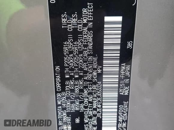 ✅ 2014 Scion xB • VIN: JTLZE4FE2EJ053324 • Лот: 86529135. Опубликован ранее на Copart с пробегом 209 723 миль. Бесплатный доступ к архиву аукционных продаж из США и подробный отчёт об истории автомобиля на DreamBid. Изображение 13.