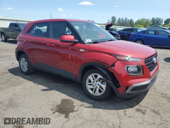 ✅ 2022 Hyundai Venue SE • VIN: KMHRB8A37NU147405 • Lot: 58419035. Listed on Copart with 39,298 mi. Free auction sales archive from the USA and detailed vehicle history report at DreamBid. Image 4.