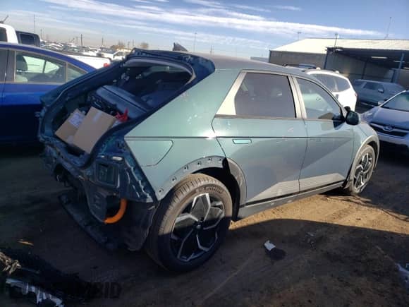 2022 Hyundai Ioniq 5 SEL with VIN KM8KN4AE6NU114320, listed as a Copart auction lot 39721034 with 11,740 mi miles and Salvage title. Bid and sale history available at DreamBid. Image 3.