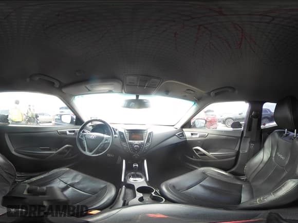 ✅ 2013 Hyundai Veloster Turbo • VIN: KMHTC6AE9DU181238 • Lot: 43525329. Listed on IAAI with 121,343 mi. Free auction sales archive from the USA and detailed vehicle history report at DreamBid. Image 18.