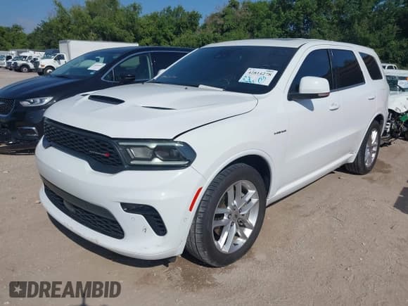 ✅ 2022 Dodge Durango R/T • VIN: 1C4SDHCT6NC217849 • Lot: 42814278. Listed on IAAI with 54,082 mi. Free auction sales archive from the USA and detailed vehicle history report at DreamBid. Image 2.