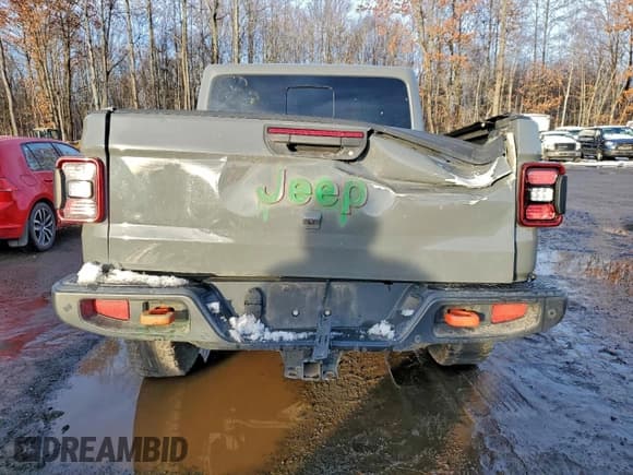 ✅ 2020 Jeep Gladiator Mojave • VIN: 1C6JJTEG2LL214345 • Лот: 95484785. Опубликован ранее на Copart с пробегом 86 404 миль. Бесплатный доступ к архиву аукционных продаж из США и подробный отчёт об истории автомобиля на DreamBid. Изображение 6.