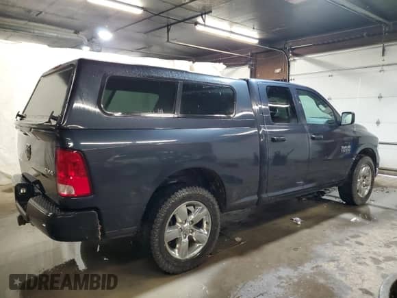 2019 Ram 1500 Tradesman with VIN 1C6RR7FG3KS534893, listed as a Copart auction lot 87383215 with 47,512 mi miles and Salvage title. Bid and sale history available at DreamBid. Image 3.