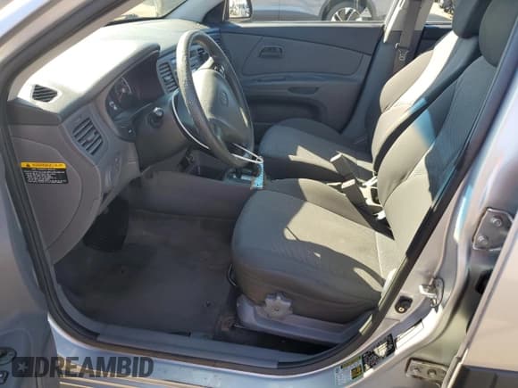 ✅ 2009 Kia Rio LX • VIN: KNADE243896542523 • Lot: 70467655. Listed on Copart with 121,444 mi. Free auction sales archive from the USA and detailed vehicle history report at DreamBid. Image 7.