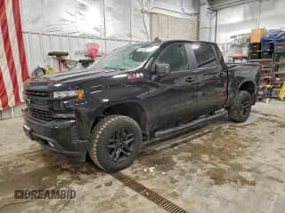 ✅ 2022 Chevrolet Silverado 1500 RST • VIN: 1GCUYEET9NZ129075 • Lot: 94184325. Listed on Copart with 69,396 mi. Free auction sales archive from the USA and detailed vehicle history report at DreamBid. Image 1.