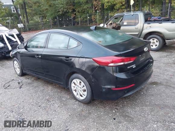 2017 Hyundai Elantra SE with VIN KMHD74LF2HU078302, listed as a IAAI auction lot 43580459 with 126,546 mi miles and . Bid and sale history available at DreamBid. Image 3.