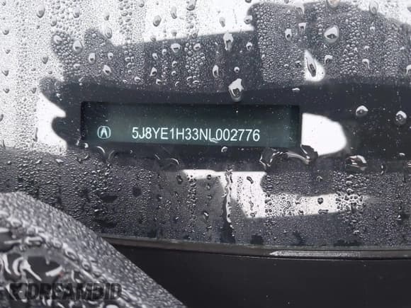 ✅ 2022 Acura MDX • VIN: 5J8YE1H33NL002776 • Lot: 41818439. Listed on IAAI with 38,399 mi. Free auction sales archive from the USA and detailed vehicle history report at DreamBid. Image 17.