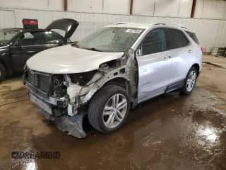2019 Chevrolet Equinox Premier с VIN 2GNAXYEX9K6290678, выставлен на аукционе Copart как лот 68079605 с пробегом 77 006 миль миль и Списание • Salvage title. История ставок и продаж доступна на DreamBid. Изображение 1.