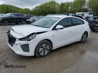 2017 Hyundai Ioniq Blue z VIN KMHC65LC5HU024700, wystawiony jako Copart lot #54635634 z przebiegiem 155 424 mil mil oraz Szkoda całkowita • Salvage title. Historia ofert i sprzedaży dostępna na DreamBid. Obrazek 1.