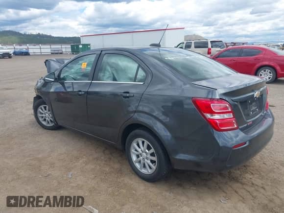 2017 Chevrolet Sonic LT with VIN 1G1JD5SB4H4151022, listed as a IAAI auction lot 42692099 with Not provided miles and . Bid and sale history available at DreamBid. Image 3.