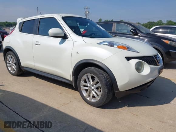 ✅ 2012 Nissan Juke SL • VIN: JN8AF5MV8CT127396 • Lot: 42438968. Listed on IAAI with 108,974 mi. Free auction sales archive from the USA and detailed vehicle history report at DreamBid. Image 1.