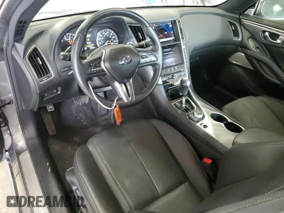 ✅ 2021 Infiniti Q60 Luxe • VIN: JN1EV7KL9MM470097 • Lot: 60541795. Listed on Copart with 39,493 mi. Free auction sales archive from the USA and detailed vehicle history report at DreamBid. Image 8.