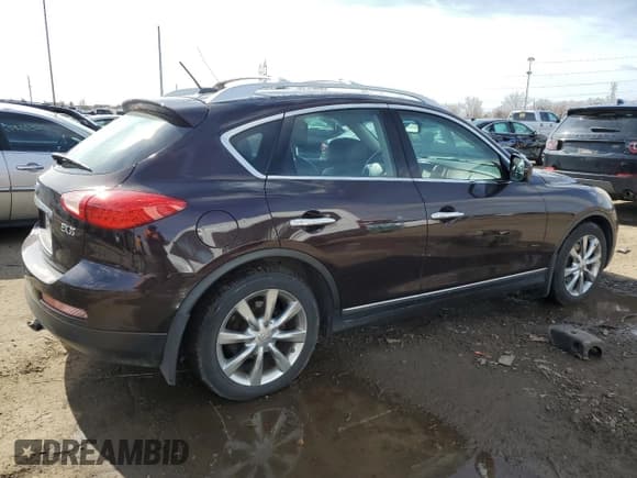 ✅ 2010 Infiniti EX Journey • VIN: JN1AJ0HR1AM753098 • Lot: 50184885. Listed on Copart with 114,220 mi. Free auction sales archive from the USA and detailed vehicle history report at DreamBid. Image 3.