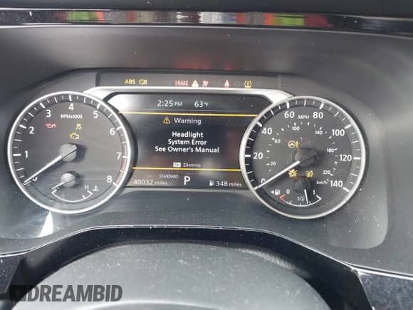 2024 Nissan Pathfinder SV with VIN 5N1DR3BA7RC314587, listed as a IAAI auction lot 43562488 with 40,032 mi miles and . Bid and sale history available at DreamBid. Image 7.