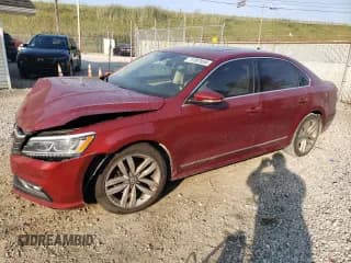 ✅ 2016 Volkswagen Passat SEL Premium • VIN: 1VWCS7A36GC062291 • Lot: 71387954. Listed on Copart with 73,337 mi. Free auction sales archive from the USA and detailed vehicle history report at DreamBid. Image 1.