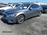 ✅ 2019 Infiniti Q50 Luxe • VIN: JN1EV7AP5KM519569 • Lot: 42078137. Listed on IAAI with 134,486 mi. Free auction sales archive from the USA and detailed vehicle history report at DreamBid. Image 2.