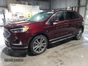 ✅ 2019 Ford Edge Titanium • VIN: 2FMPK3K93KBB88547 • Лот: 91257085. Опубликован ранее на Copart с пробегом 128 849 миль. Бесплатный доступ к архиву аукционных продаж из США и подробный отчёт об истории автомобиля на DreamBid. Изображение 1.