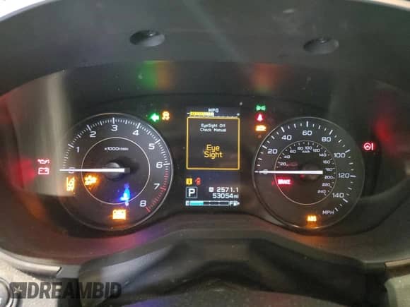 2017 Subaru Impreza Premium с VIN 4S3GKAD67H3628340, выставлен на аукционе Copart как лот 80527605 с пробегом 53 054 миль миль и Списание • Salvage title. История ставок и продаж доступна на DreamBid. Изображение 9.