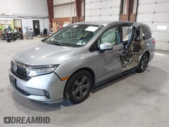 ✅ 2021 Honda Odyssey EX • VIN: 5FNRL6H50MB013310 • Lot: 43332324. Listed on IAAI with 87,756 mi. Free auction sales archive from the USA and detailed vehicle history report at DreamBid. Image 17.