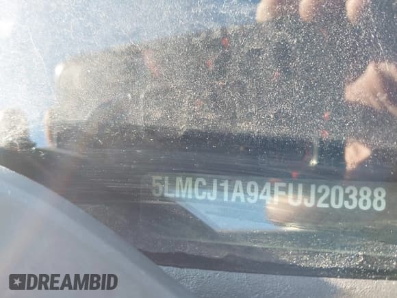 ✅ 2015 Lincoln MKC • VIN: 5LMCJ1A94FUJ20388 • Lot: 43799259. Listed on IAAI with 202,499 mi. Free auction sales archive from the USA and detailed vehicle history report at DreamBid. Image 9.