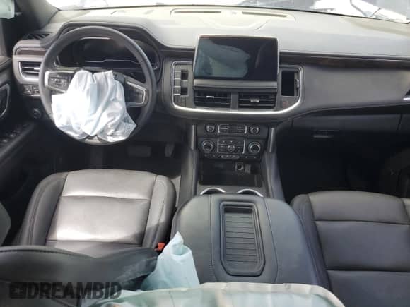 2022 Chevrolet Tahoe LT z VIN 1GNSCNKDXNR255391, wystawiony jako Copart lot #85759385 z przebiegiem Nie podano mil oraz Nie do naprawy • Non repairable. Historia ofert i sprzedaży dostępna na DreamBid. Obrazek 8.