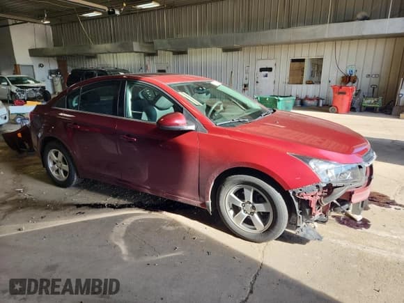 ✅ 2015 Chevrolet Cruze LT • VIN: 1G1PC5SB3F7160318 • Lot: 82762435. Listed on Copart with 138,169 mi. Free auction sales archive from the USA and detailed vehicle history report at DreamBid. Image 4.