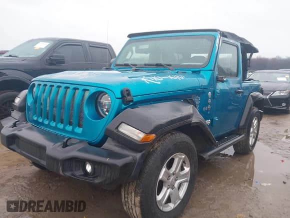 ✅ 2020 Jeep Wrangler Sport S • VIN: 1C4GJXAN4LW263737 • Lot: 41983063. Listed on IAAI with 38,209 mi. Free auction sales archive from the USA and detailed vehicle history report at DreamBid. Image 20.