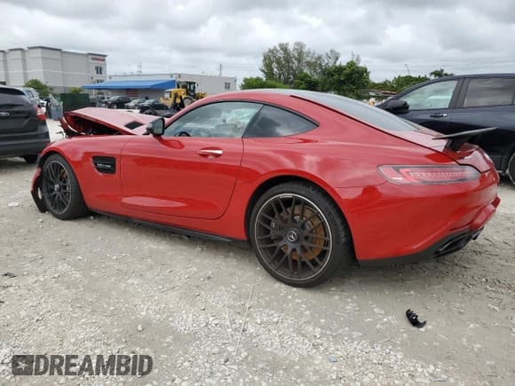 ✅ 2017 Mercedes-Benz AMG GT AMG GT • VIN: WDDYJ7HA9HA012133 • Lot: 59883265. Listed on Copart with Not provided. Free auction sales archive from the USA and detailed vehicle history report at DreamBid. Image 2.