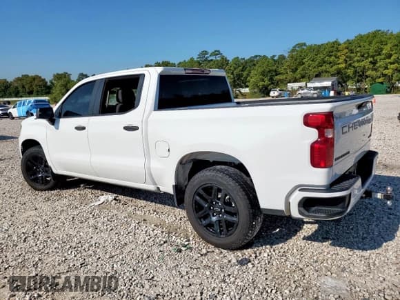 ✅ 2023 Chevrolet Silverado 1500 Custom • VIN: 1GCPABEK0PZ139861 • Lot: 71913635. Wystawiony na Copart z przebiegiem 43 641 mil. Bezpłatny archiwum sprzedaży aukcyjnych z USA i szczegółowy raport historii pojazdu na DreamBid. Zdjęcie 2.