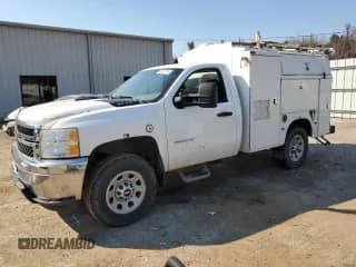 2012 Chevrolet Silverado 3500HD Work Truck с VIN 1GB3CZCG5CF196010, выставлен на аукционе Copart как лот 50029285 с пробегом Не указан миль и Чистый • Clean title. История ставок и продаж доступна на DreamBid. Изображение 1.