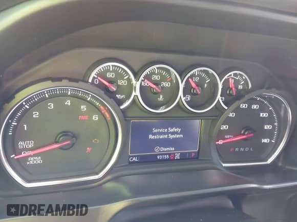 2021 Chevrolet Silverado 1500 RST with VIN 1GCUYEED3MZ419190, listed as a IAAI auction lot 43086707 with 93,155 mi miles and . Bid and sale history available at DreamBid. Image 7.