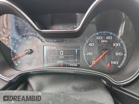 2016 Chevrolet Impala LT with VIN 2G1115S37G9208231, listed as a Copart auction lot 86651015 with 102,897 mi miles and Salvage title. Bid and sale history available at DreamBid. Image 9.